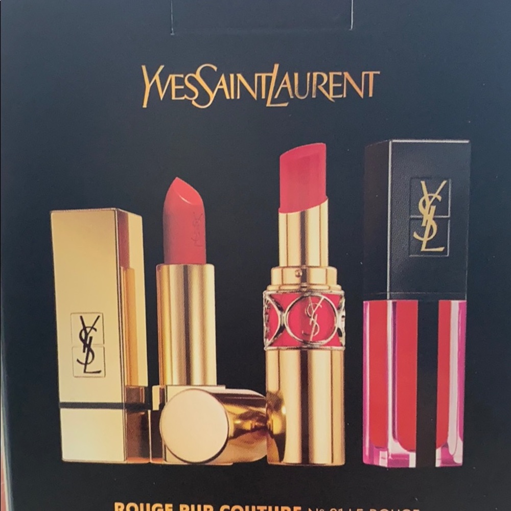 YSL Red Lipstick Set